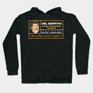 Del Griffith Shower Curtain Rings Salesman Hoodie